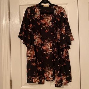 Floral kimono